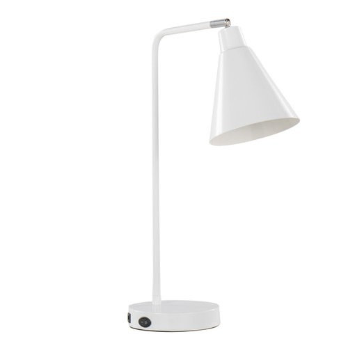 Pix 19" Metal Task Lamp With Usb
